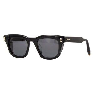New AKONI Ara Black Square AKS 104 A Sunglasses Women